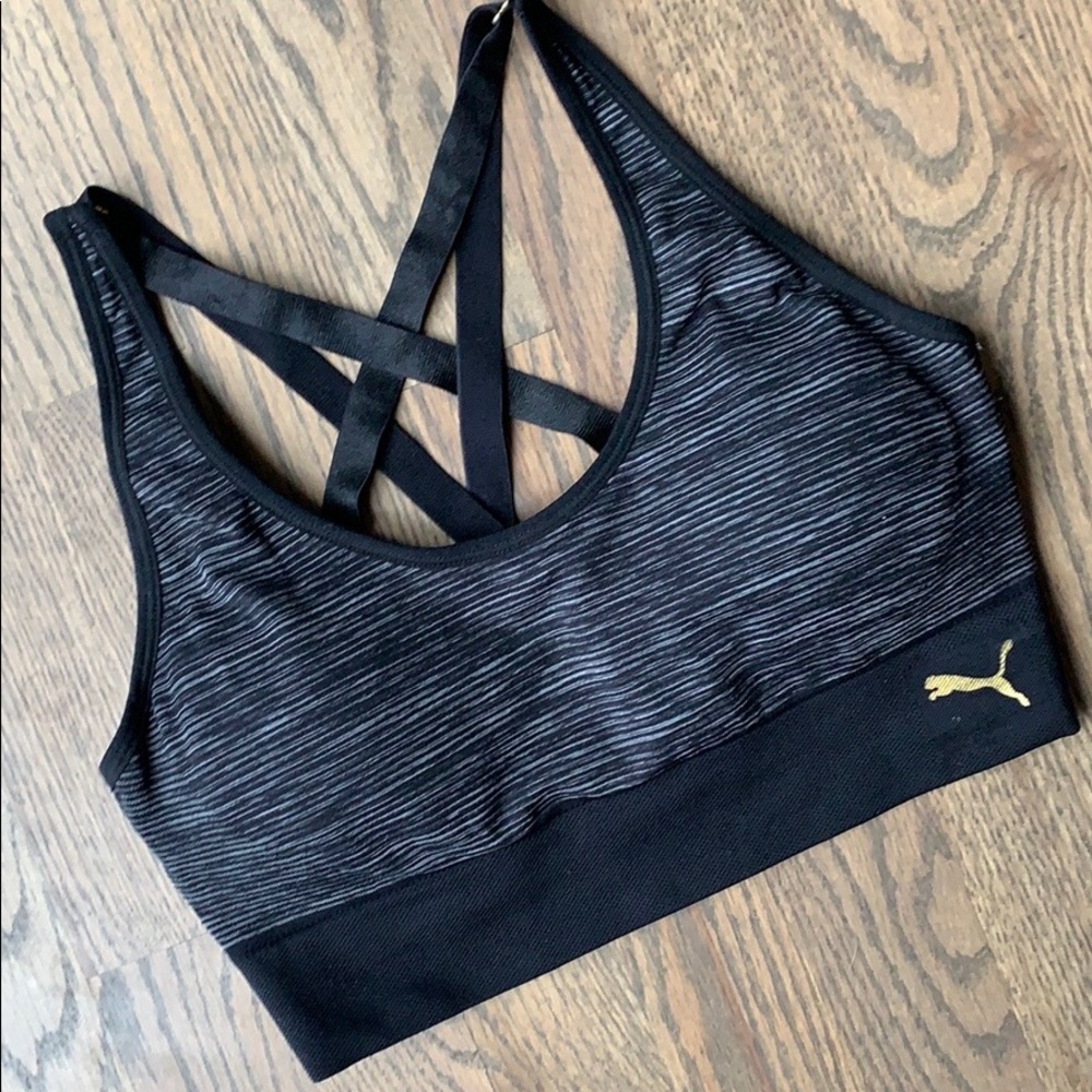 Puma sports bra with pads